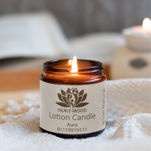 Healymood Aura Losyon Mum 30 ml– Ruhunu ve Cildini Işıltıyla Besle